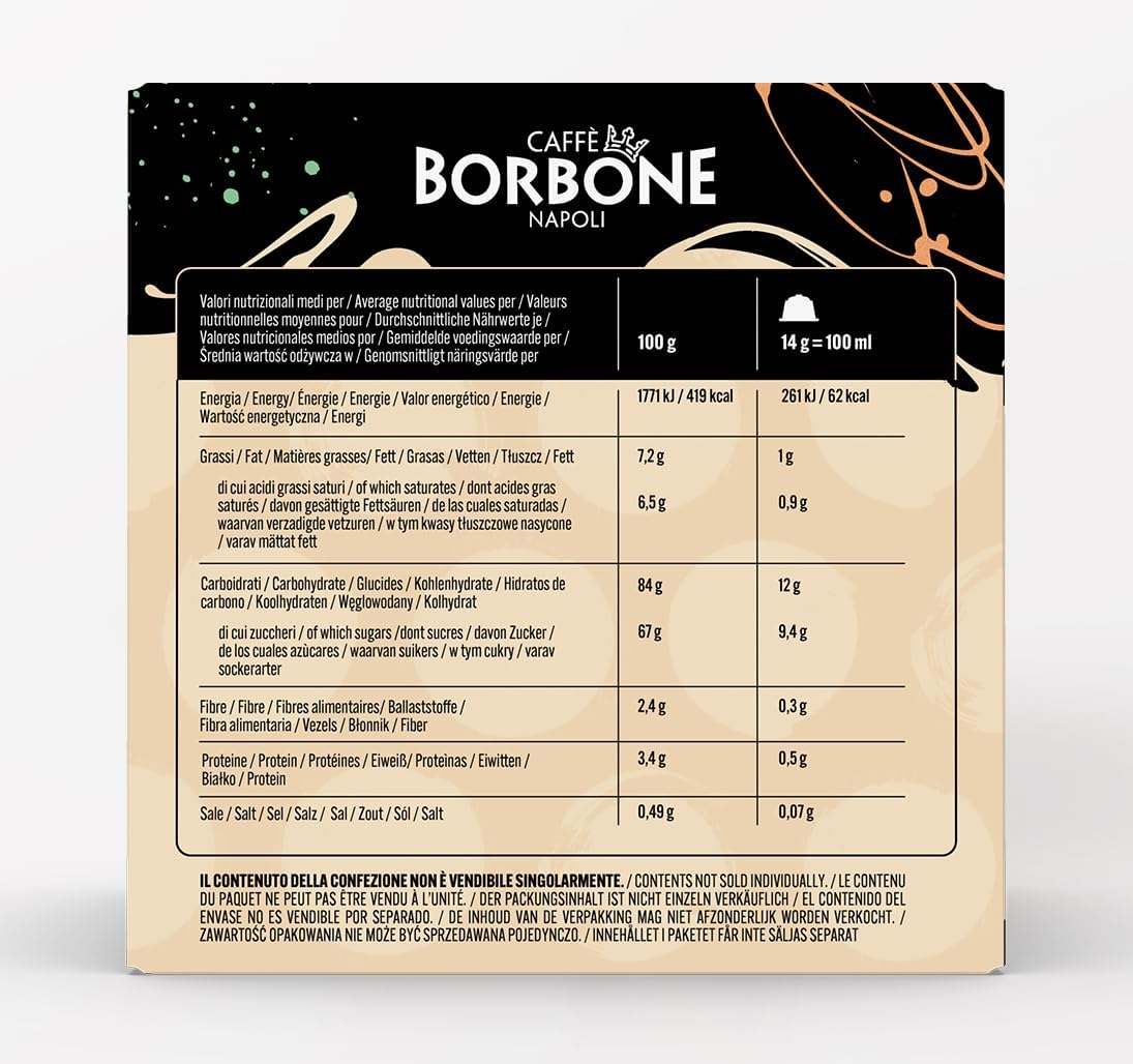 Caffè Borbone Cappuccino Baileys - 16 Capsule - Compatibili con macchine ad uso domestico Nescafè®* Dolce Gusto®*