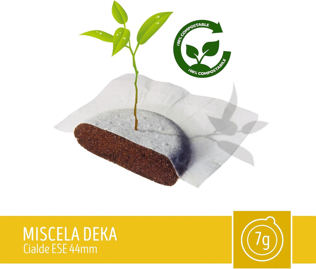 Caffè Toraldo Miscela Decaffeinato ESE 44 mm (150 Unità)