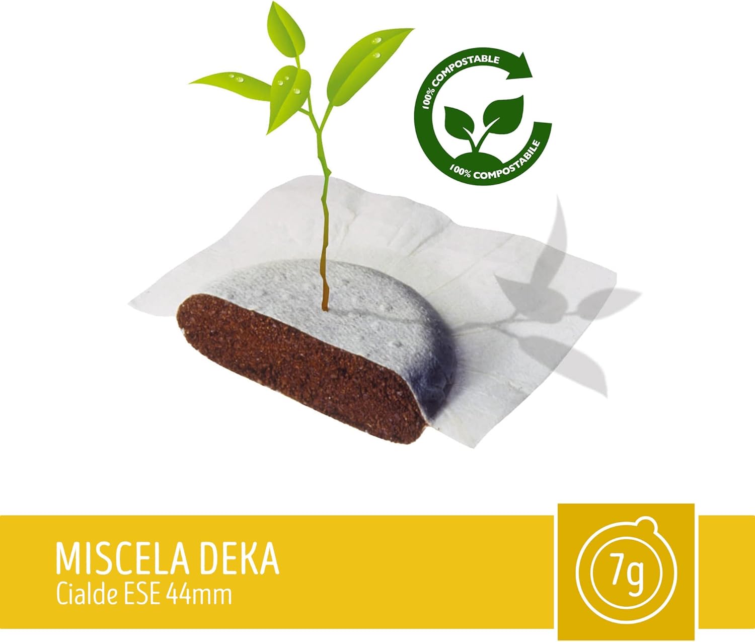 Caffè Toraldo Miscela Decaffeinato ESE 44 mm (150 Unità)