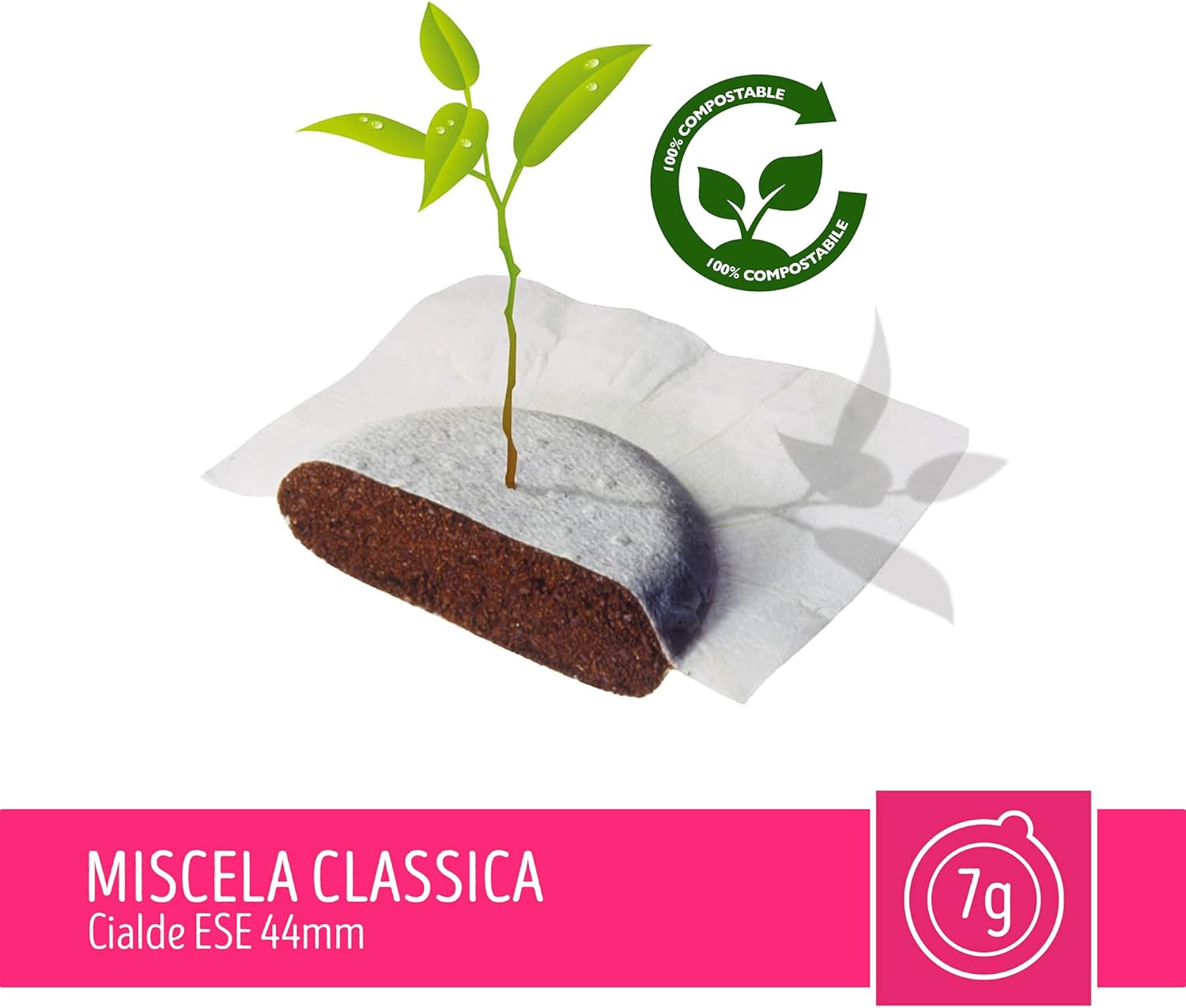 Caffè Toraldo Miscela Classica Cialde ESE 44 mm (150 Unità)
