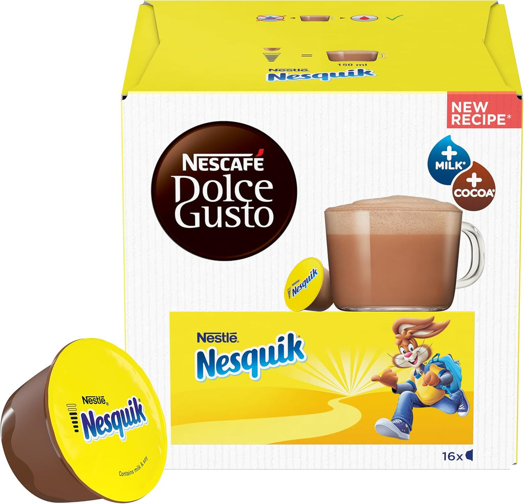 Nescafe Dolce Gusto Nesquik Cialde Caffè, 16 Capsule