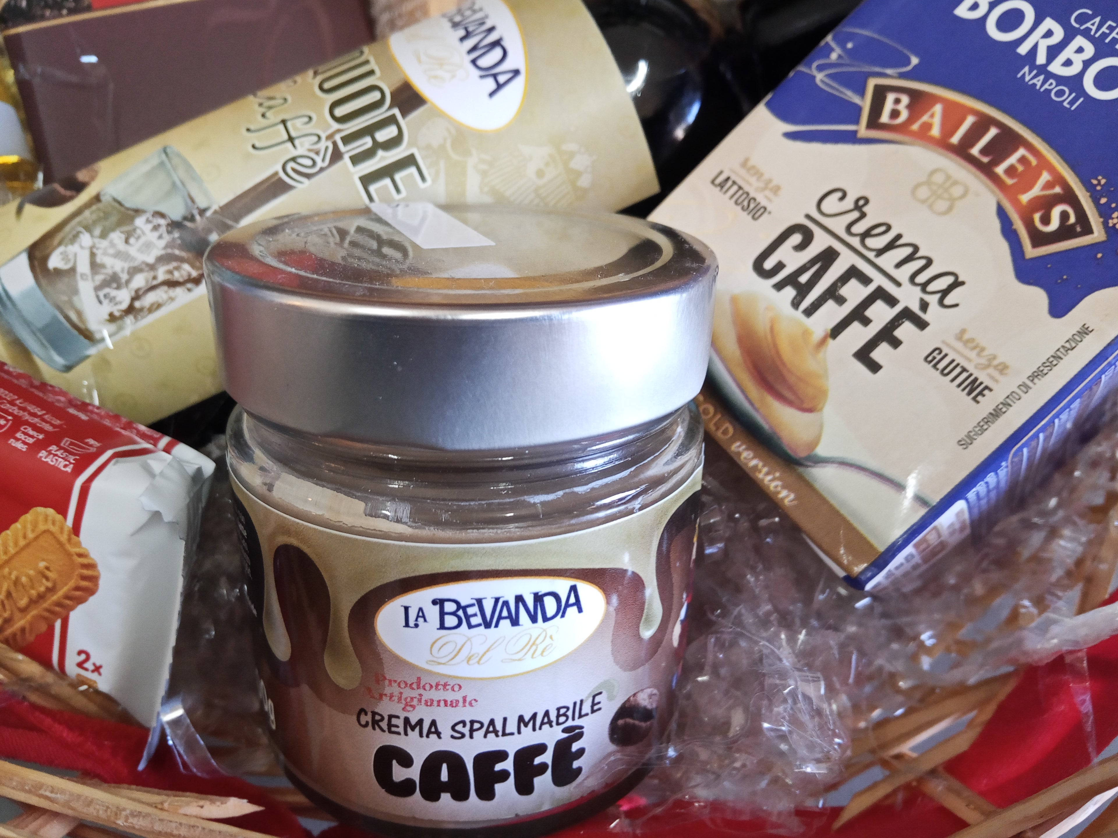 Cesto Natalizio tema Caffè