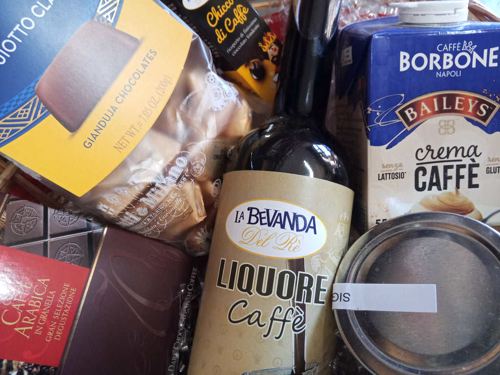 Cesto Natalizio tema Caffè