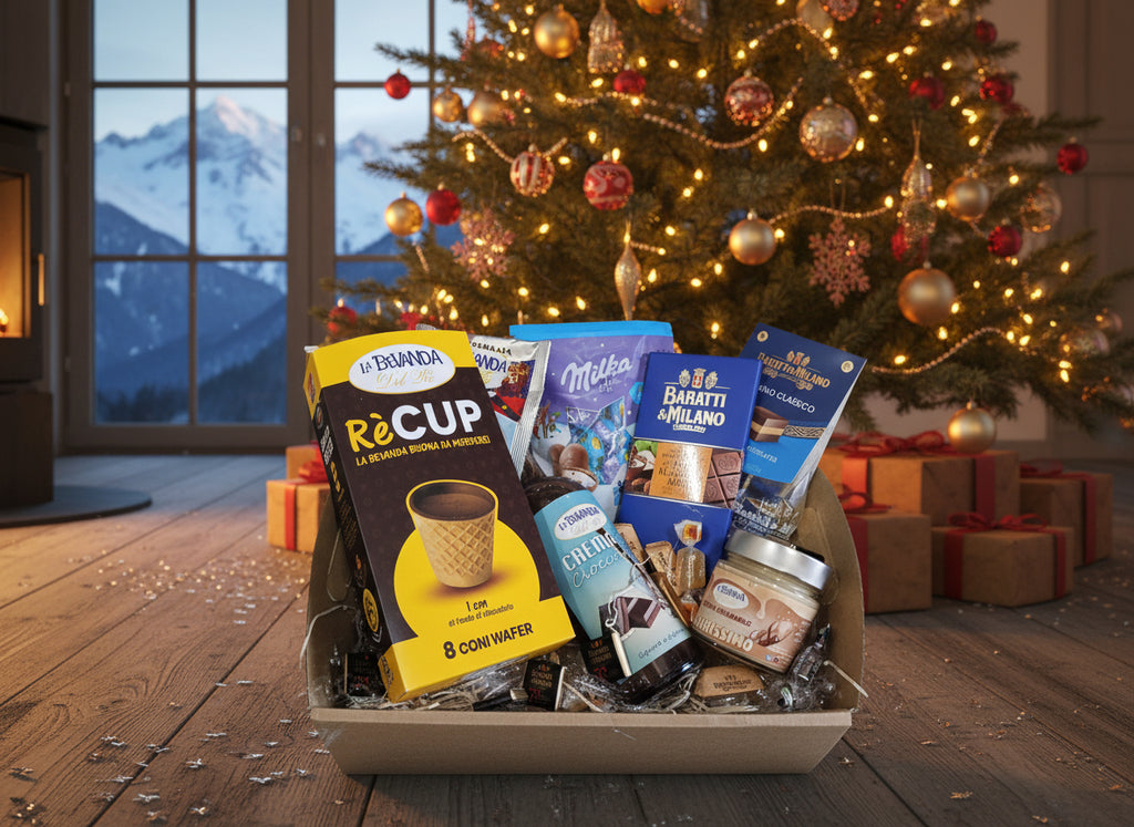Cesto Natalizio tema Cioccolato