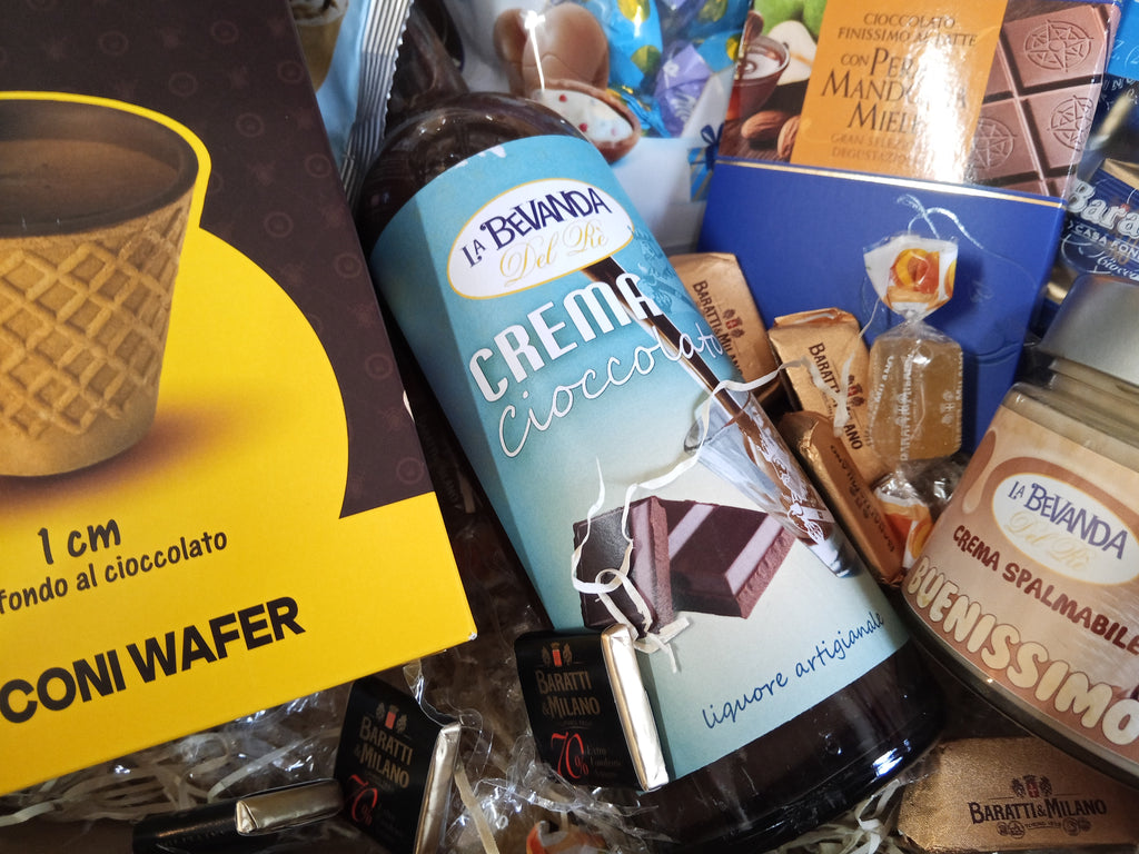 Cesto Natalizio tema Cioccolato