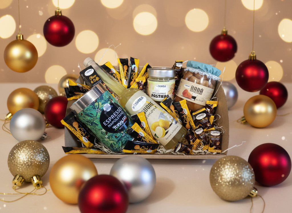 Cesto Natalizio tema Napoli