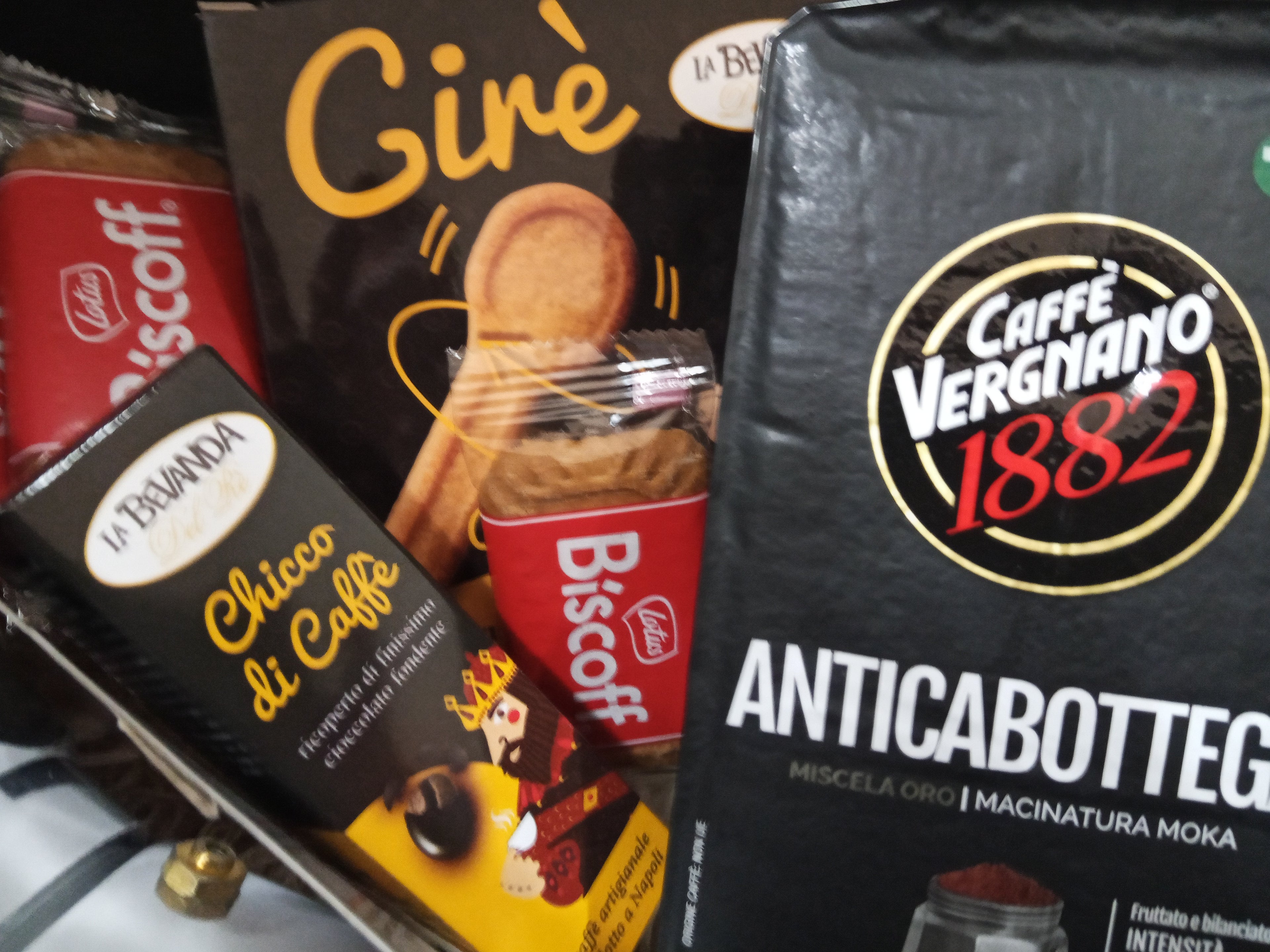 Cesto Natalizio tema Moka