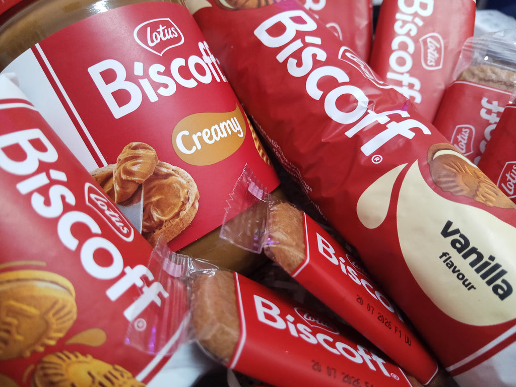 Cesto Natalizio tema Lotus Biscoff