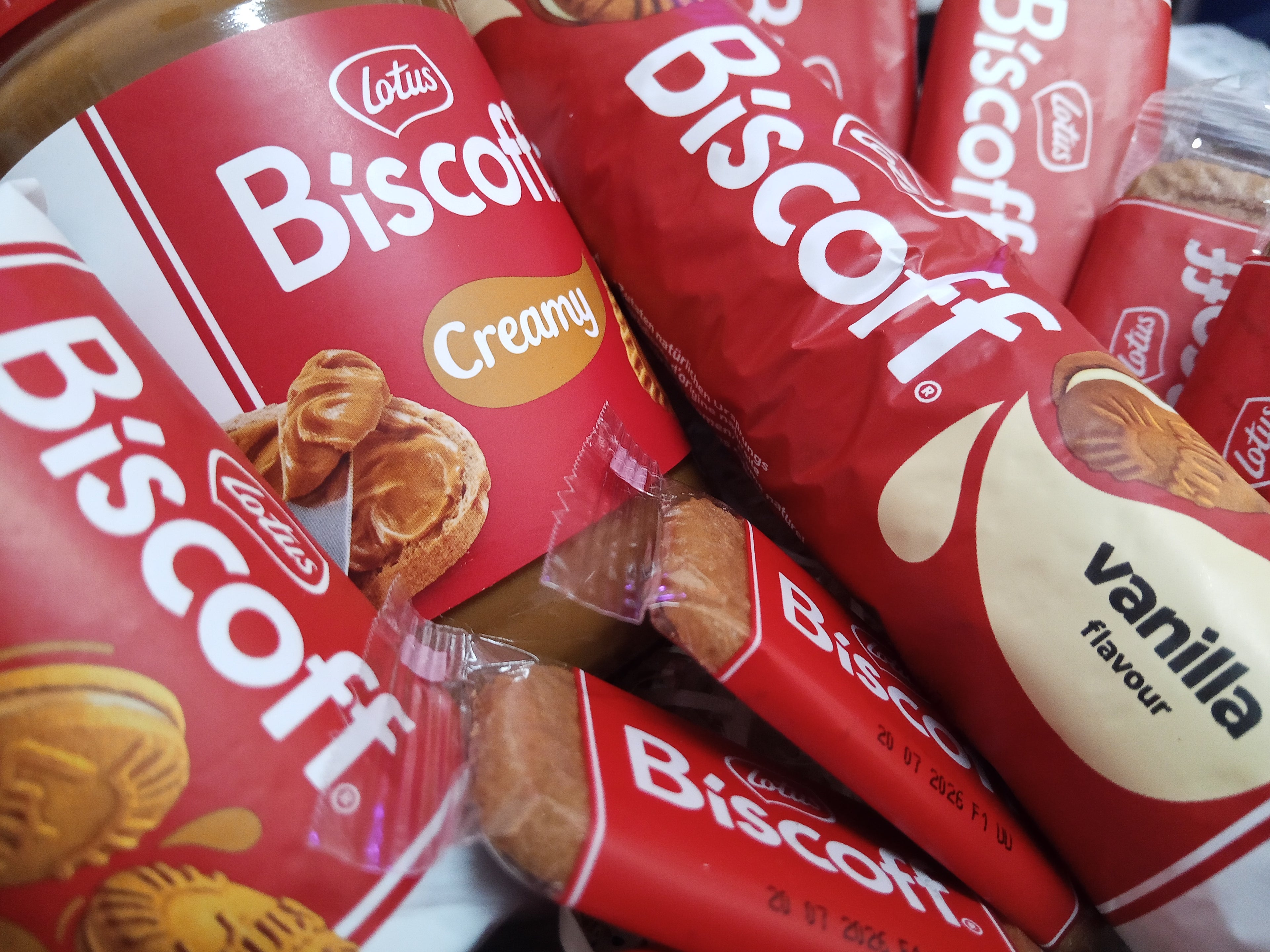 Cesto Natalizio tema Lotus Biscoff