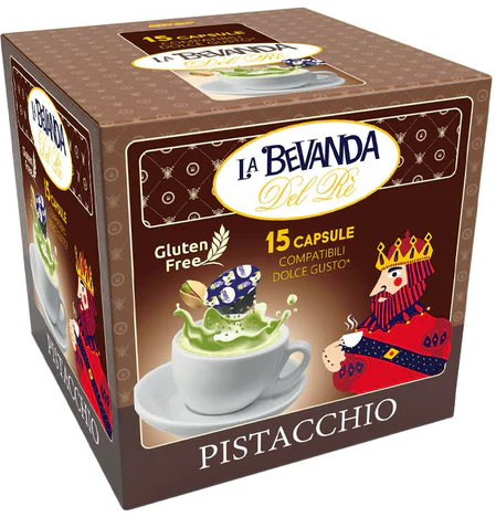 La Bevanda del Re 15 Capsule Dolce Gusto - Pistacchio