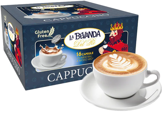 La Bevanda del Re 16 Capsule A Modo Mio - Cappuccino