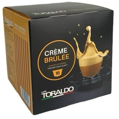 Toraldo 16 Capsule Creme Brulee per sistema Dolce Gusto