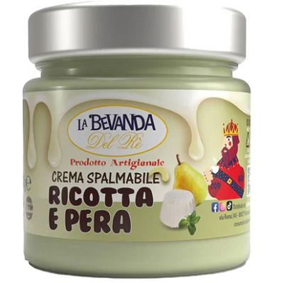 Crema Spalmabile Artigianale 200g - Ricotta e Pera