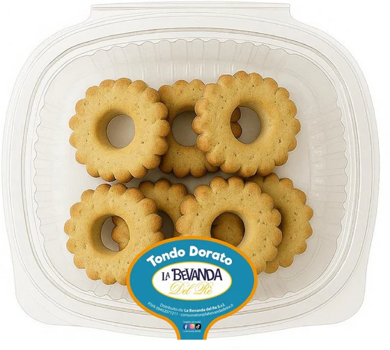 Biscotti Artigianali TONDO DORATO 140 GR